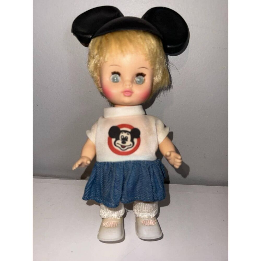 VTG 1971 Horseman Minnie Mouse Club Mouseketer Walt Disney Doll